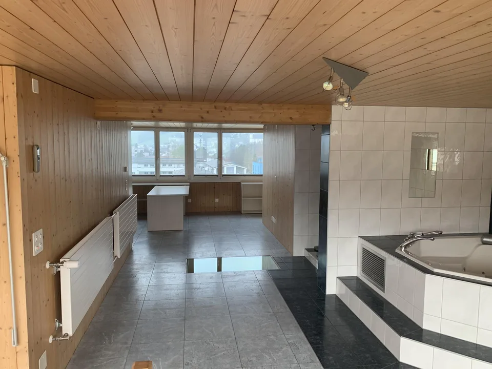 Grosszügige Attika-Maisonettewohnung