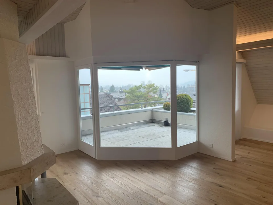 Grosszügige Attika-Maisonettewohnung