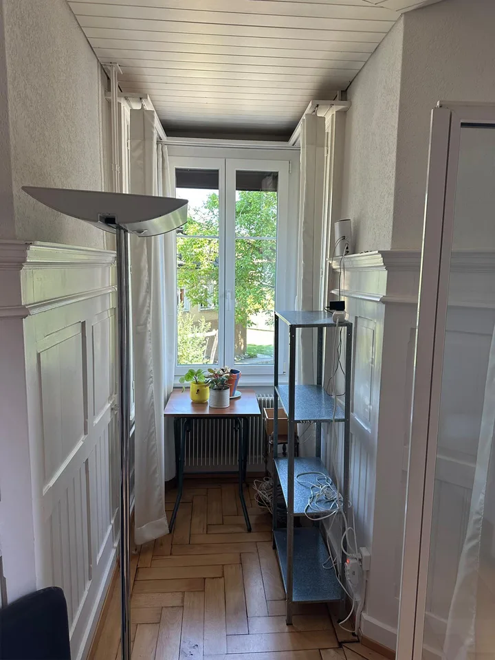grosszügige, helle 5Zi-Altbauwohnung  mit Balkon, Nähe Spitäler/Uni