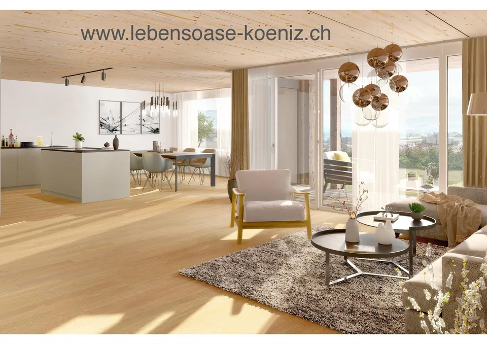 Exklusive 5½-Zimmer-Gartenwohnung – Wohnen auf Eigentumsstandard, nur