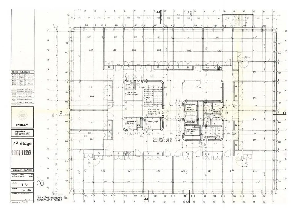 Bureaux d'une surface de 15 à 25 m2 proches de toutes commodités