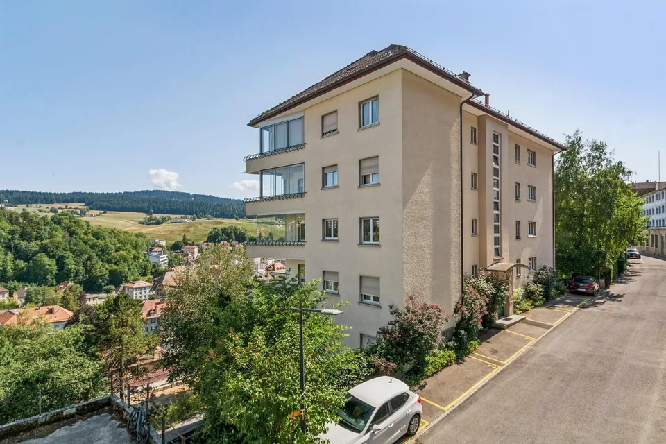 Bel appartement de 3.5 pièces rénové  Disponible de suite