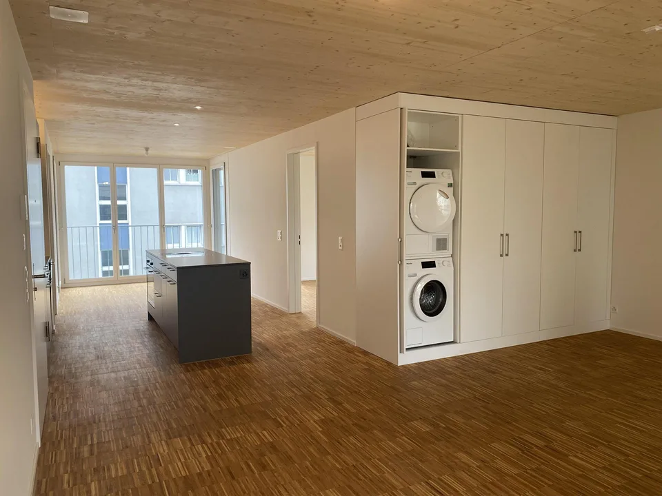 Moderne Wohnung mit grossem Balkon