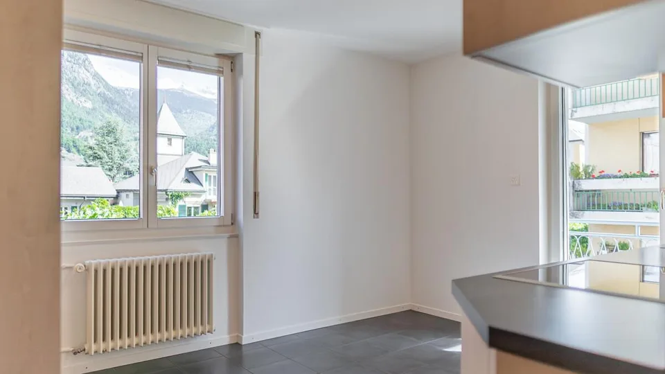 Appartamento di 4,5 locali con vista panoramica sul Schlossgarten di Brig