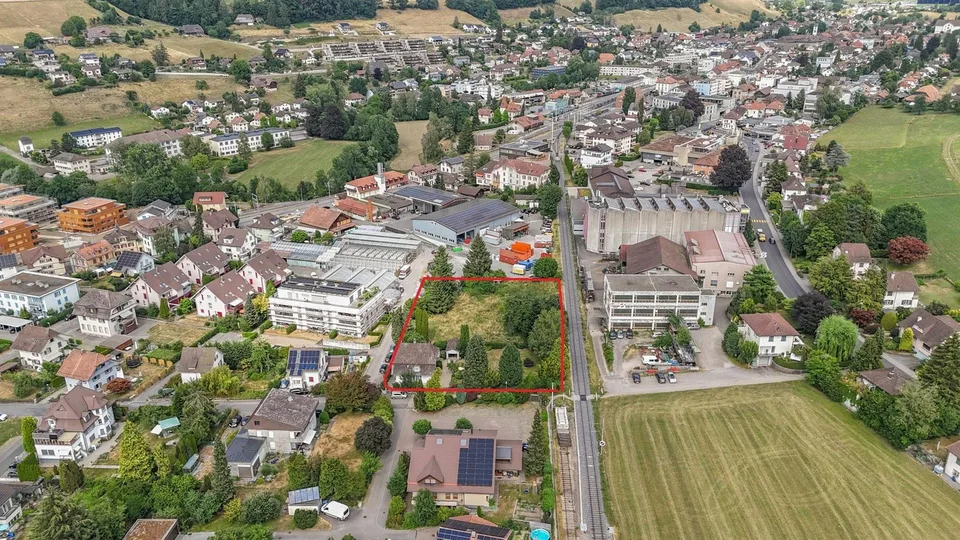 Attraktives Bauland an bester Lage in Huttwil - 3'650 m² mit vielfä...