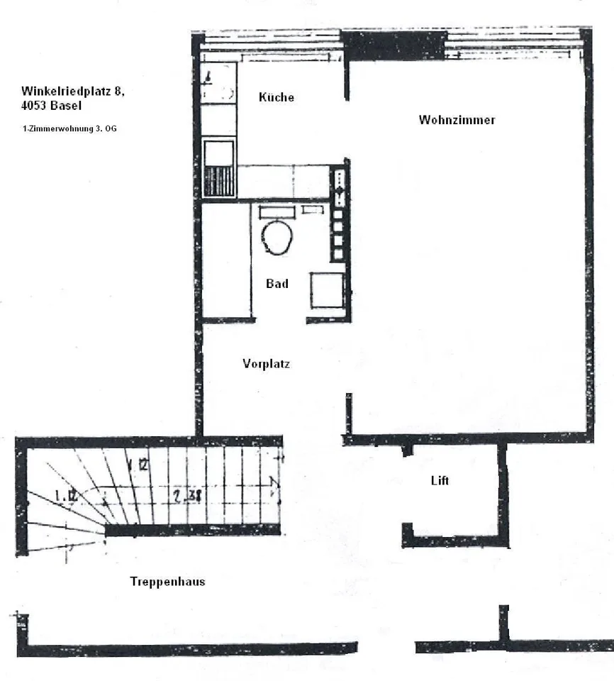 zentrale Lage am Winkelriedplatz