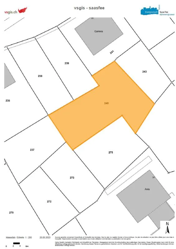 Bauparzelle in der sonnigen Halte 363m2