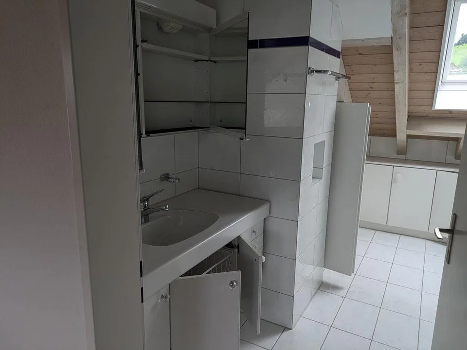 Charmante 2-Zimmer-Dachwohnung mit Balkon zu vermieten