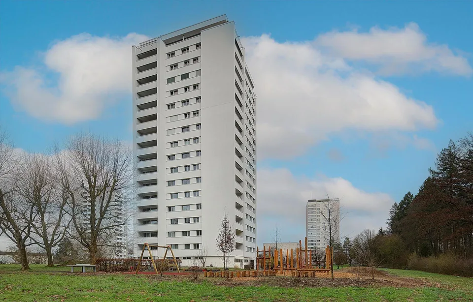 Gemütliche Wohnung am Stadt- und Waldrand mit Aussicht