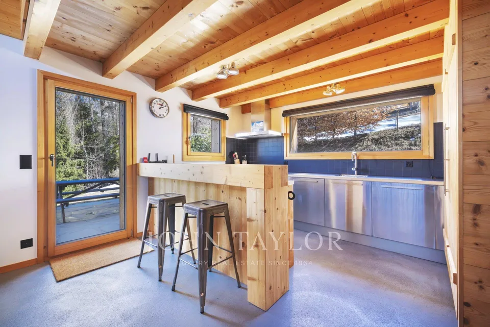 Chalet d'exception avec panorama spectaculaire – La Tzoumaz