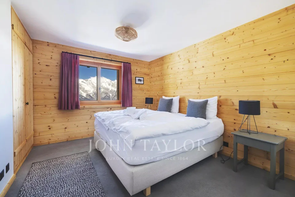 Chalet d'exception avec panorama spectaculaire – La Tzoumaz
