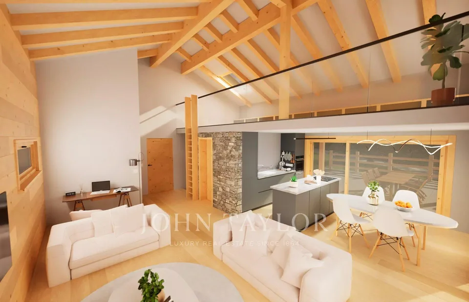 ECOQUARTIER DE VILLY | 5 CHALETS D'EXCEPTION NEUFS A LA TZOUMAZ