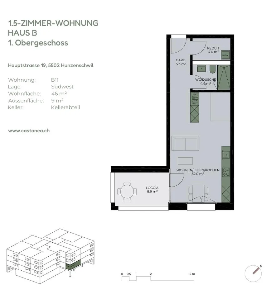 Erstbezug im Neubau | Attraktive Wohnung mit idealer Verkehrsanbindung