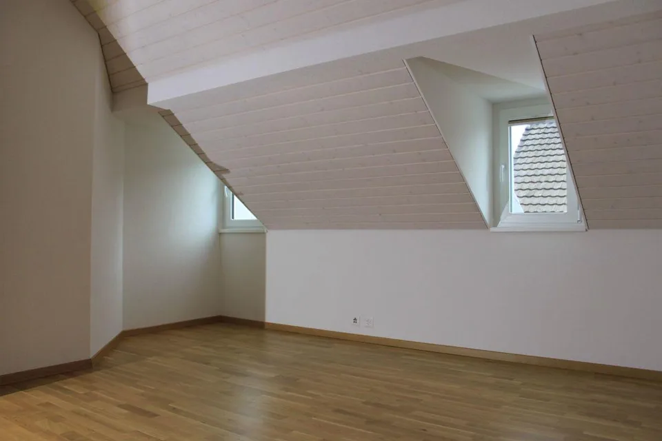 Wohnen in einer neueren Dachwohnung