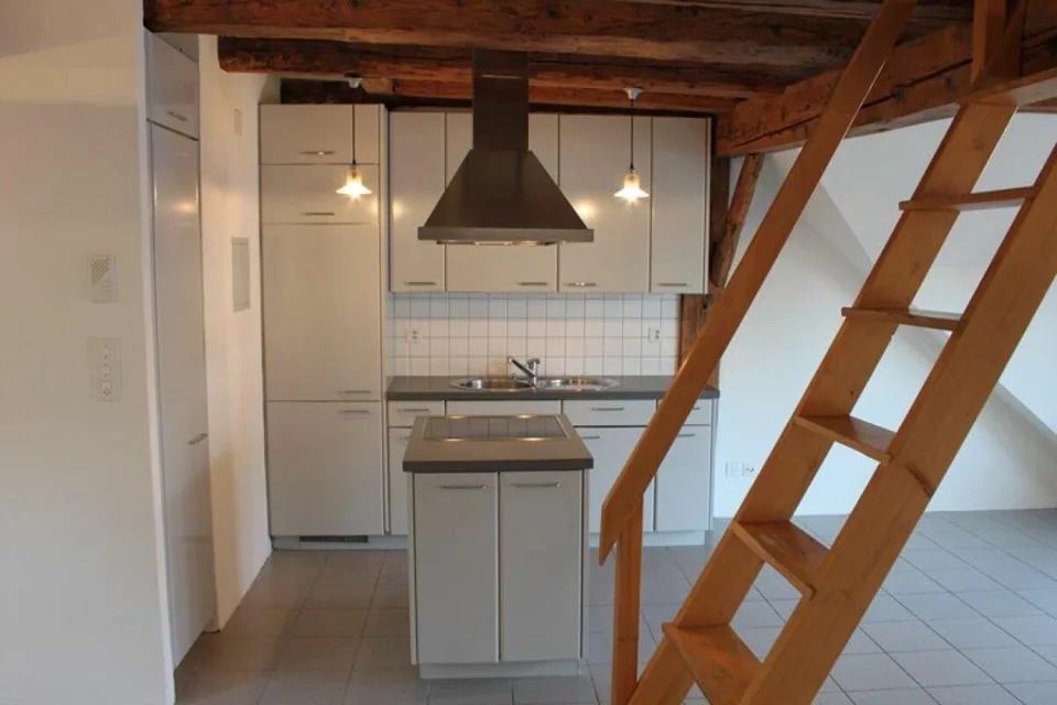 Spezielle 1.5-Zimmer-Dachwohnung