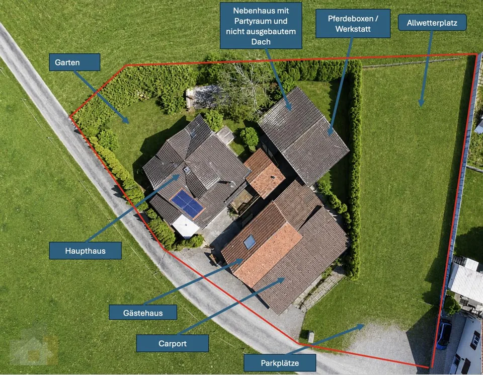 Maison de campagne charmante avec maison d'hôtes et bâtiment annexe polyvalent