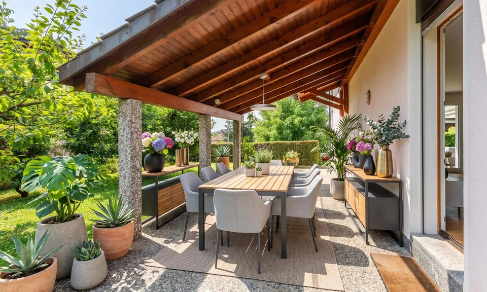 AMPIA CASA GEMELLA DI 7 LOCALI CON GIARDINO A LIGORNETTO