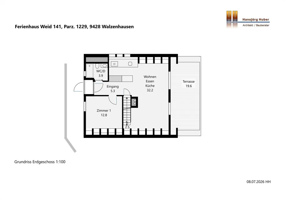 Fernsicht atemberaubend: Gepflegtes freistehendes Haus – Foto 6 von 7