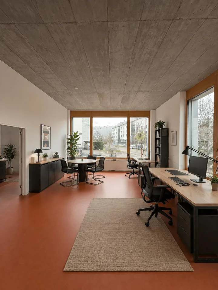 Helle Büro- und Gewerbefläche mit Loftcharakter