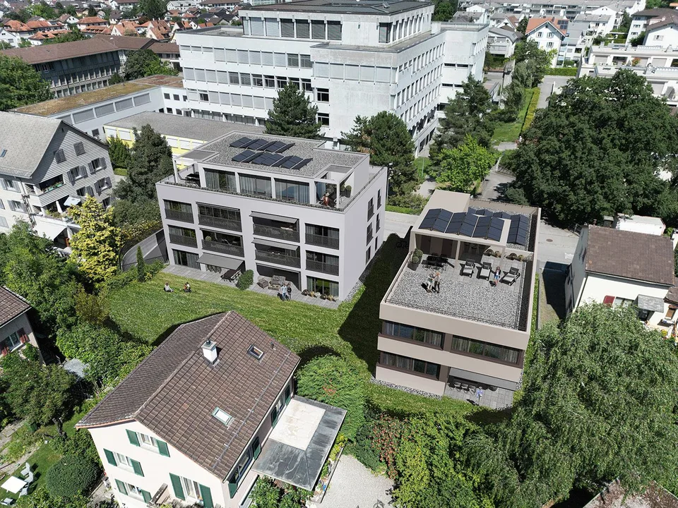 Exklusive 3.5-Zimmer-Neubauwohnung mit Sitzplatz