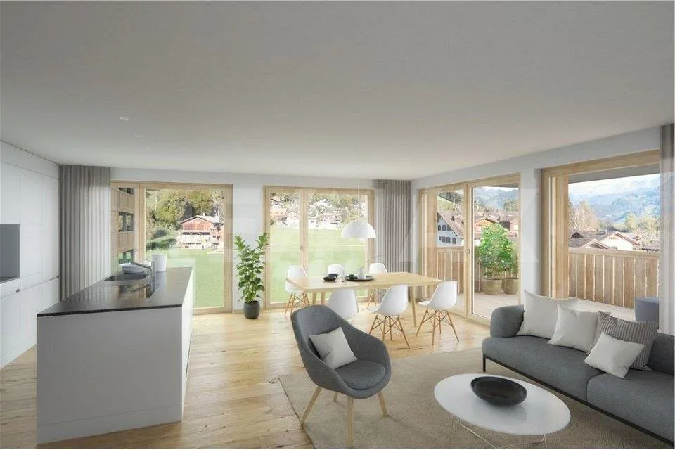 Nachhaltiges Wohnen in Schierst Garglas: 3½-Zimmer-Wohnung C4 mit S...