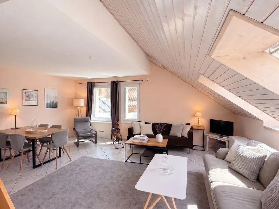 Élégant duplex familial dans un environnement résidentiel privilégi...