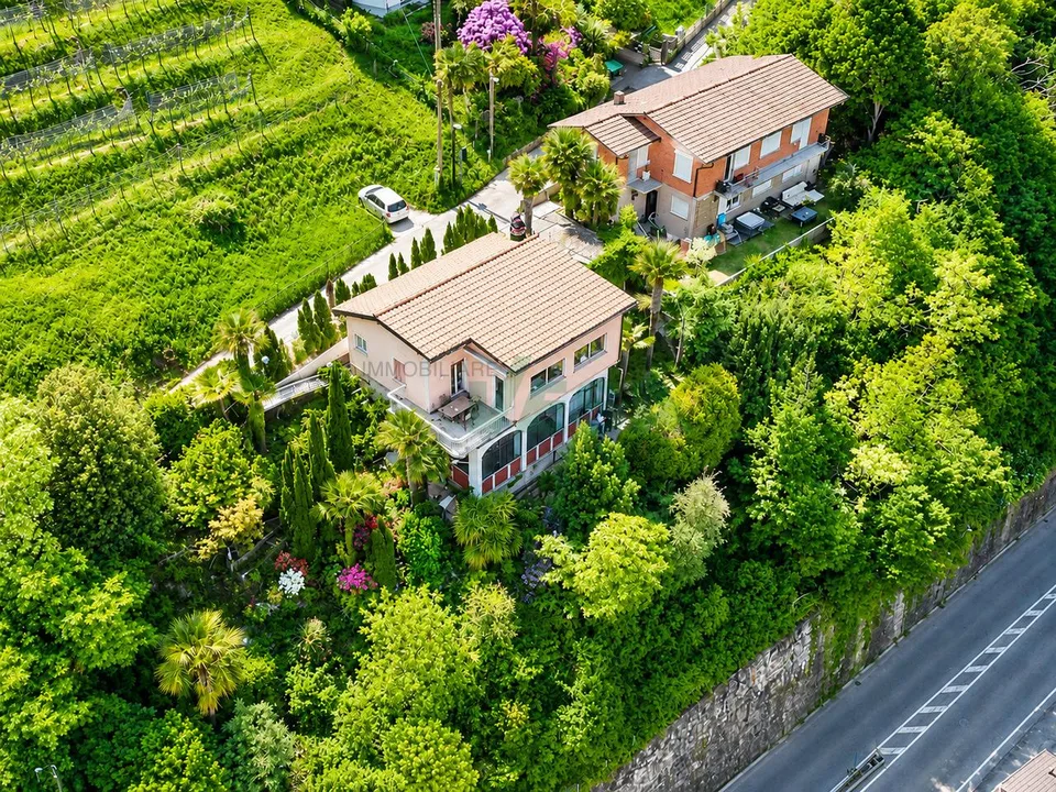 Bellissimo terreno con una spettacolare vista sulla baia di Lugano