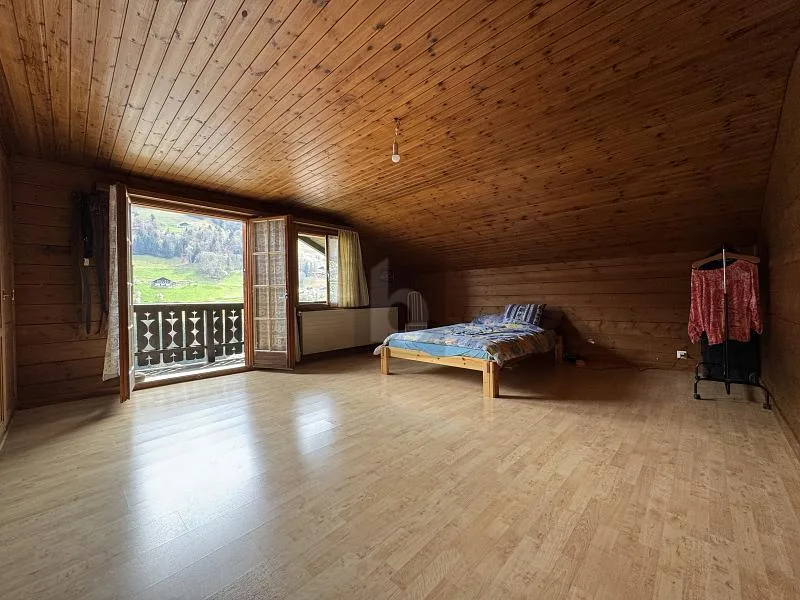Großartig, renoviert mit Blick auf die Dents du Midi