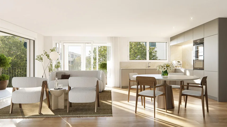 Exklusives Wohnen mit Balkon und Wintergarten
