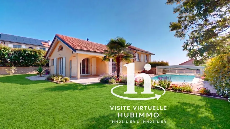 Champagne : Villa familiale avec piscine chauffée, sans vis- à- vis