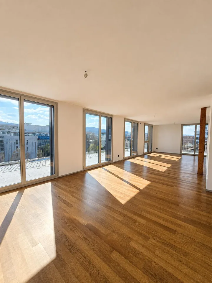 Sonnenverwöhnte 4.5-Zimmer-Attikawohnung mit 81 m² Terrasse