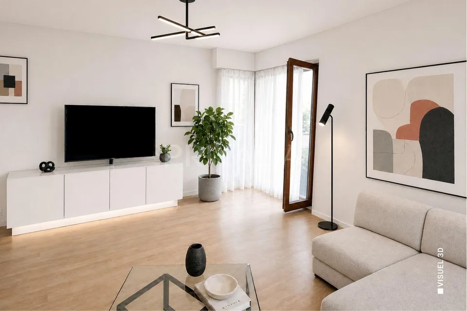 En exclusivité : Charmant 2½ pièces avec balcons et vue sur le lac