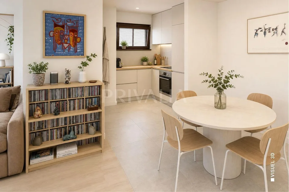 En exclusivité : Charmant 2½ pièces avec balcons et vue sur le lac