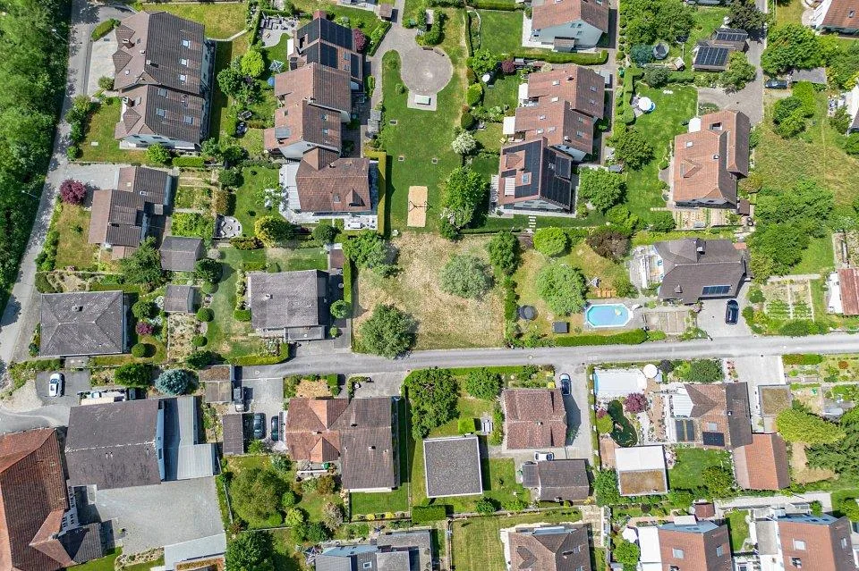697 m² grosses Grundstück an sehr ruhiger Lage in Möriken