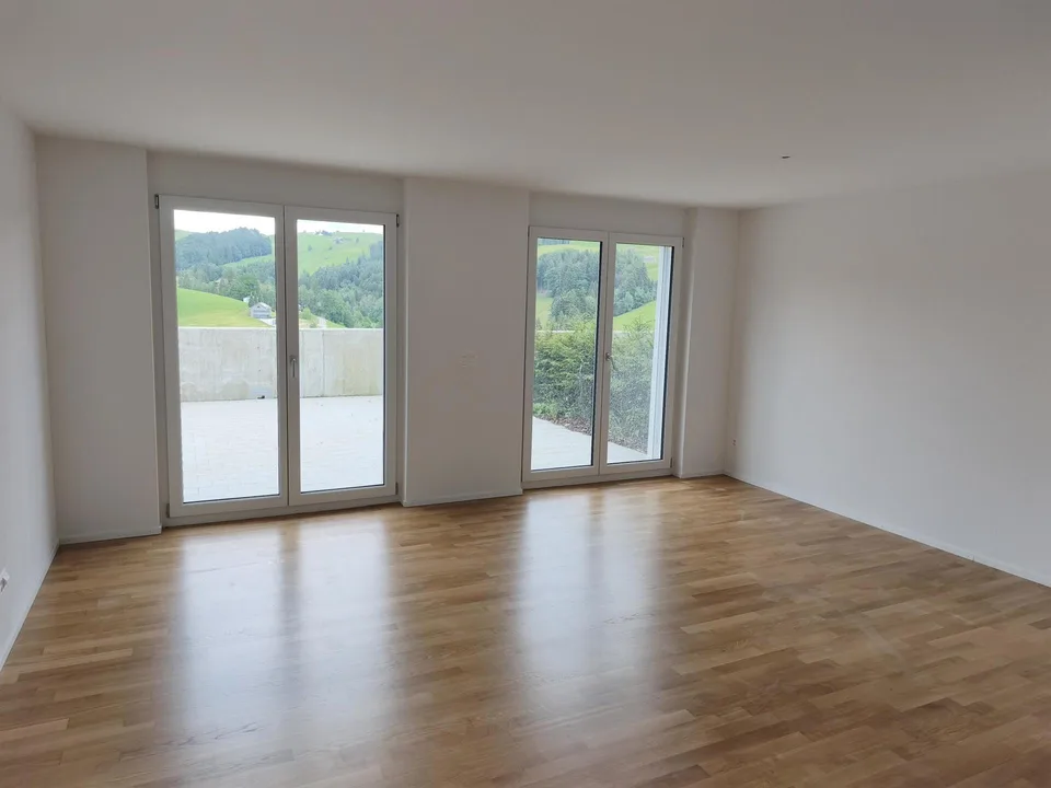 Modernes 6.5-Zimmer-Reiheneckhaus an sonniger Hanglage in Dicken SG