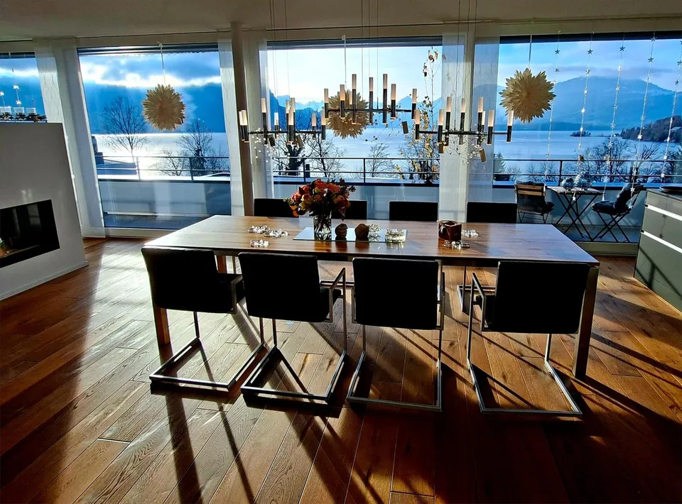 Modernes 6½-Zimmer-Einfamilienhaus mit See-und Bergsicht
