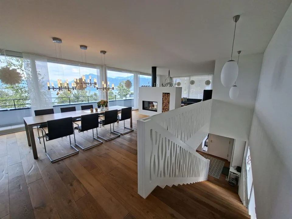 Modernes 6½-Zimmer-Einfamilienhaus mit See-und Bergsicht