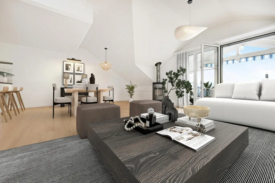 4-Zimmer Dachwohnung