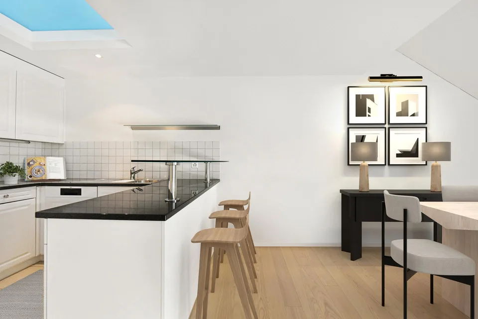 4-Zimmer Dachwohnung