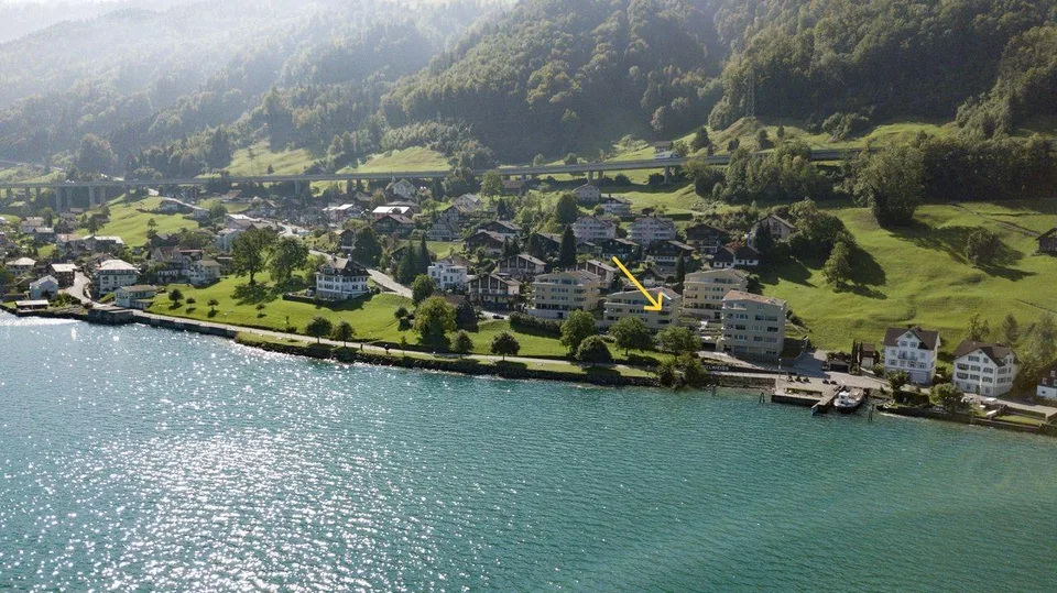Attraktive 4 1/2 Zimmerwohnung in unmittelbarer Seenähe