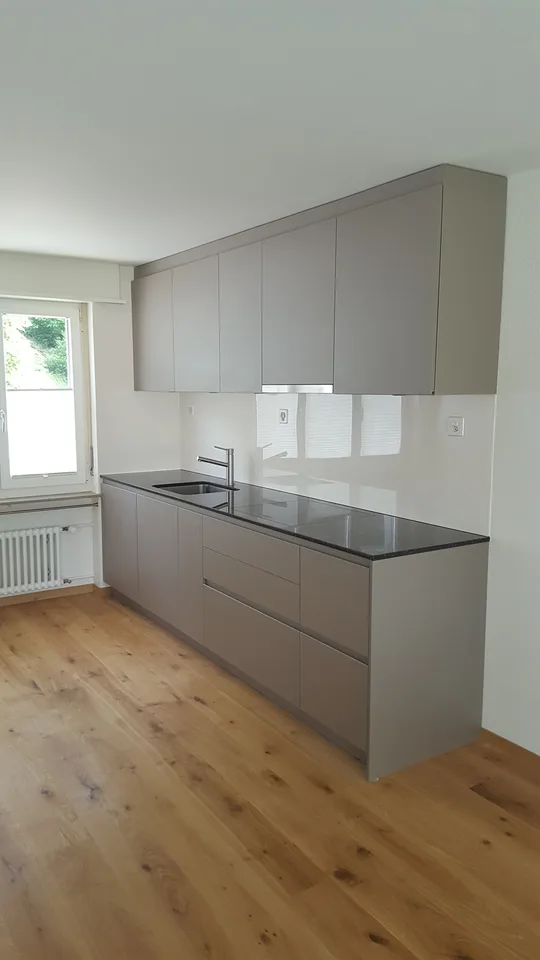 Kubisches Doppeleinfamilienhaus mit Wintergarten und Garage