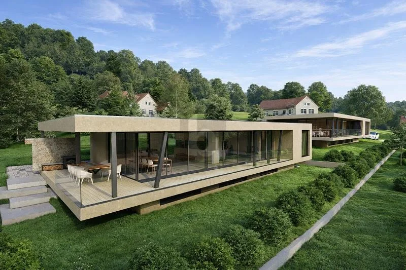 MIT ATRIUM, SÜDHANGLAGE UND FLEXIBLEM GRUNDRISS