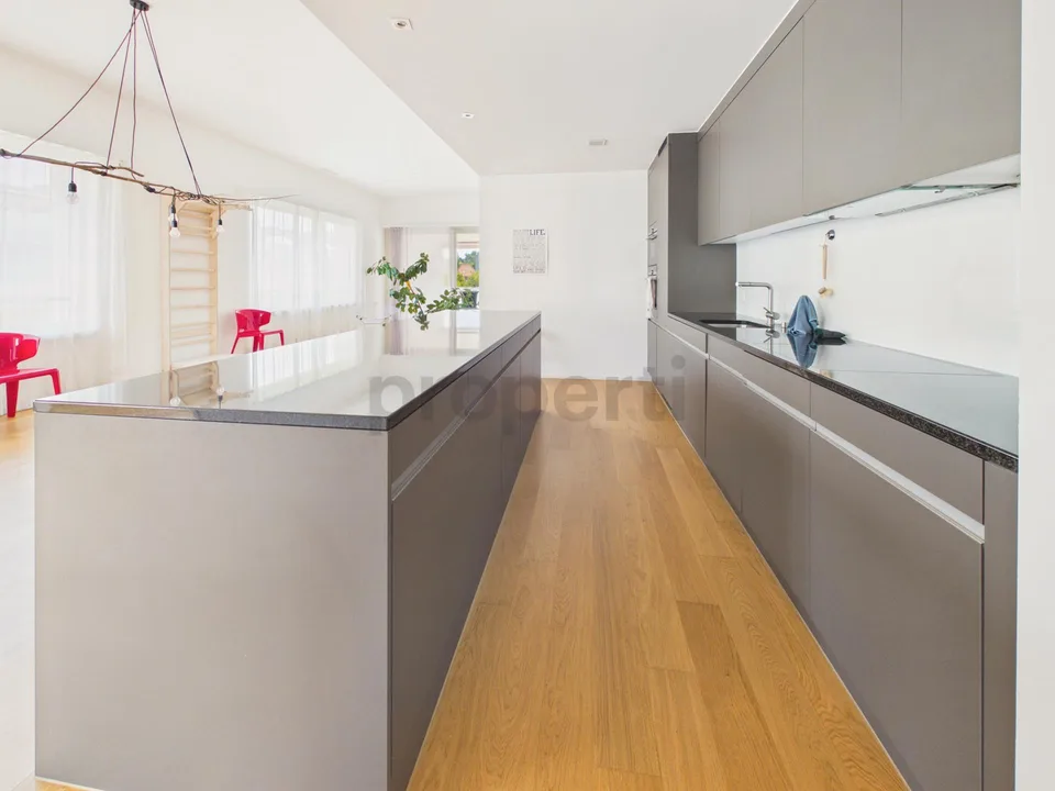 Lichtdurchflutete 4.5-Zimmer-Wohnung mit aussergewöhnlichem Raumgefühl