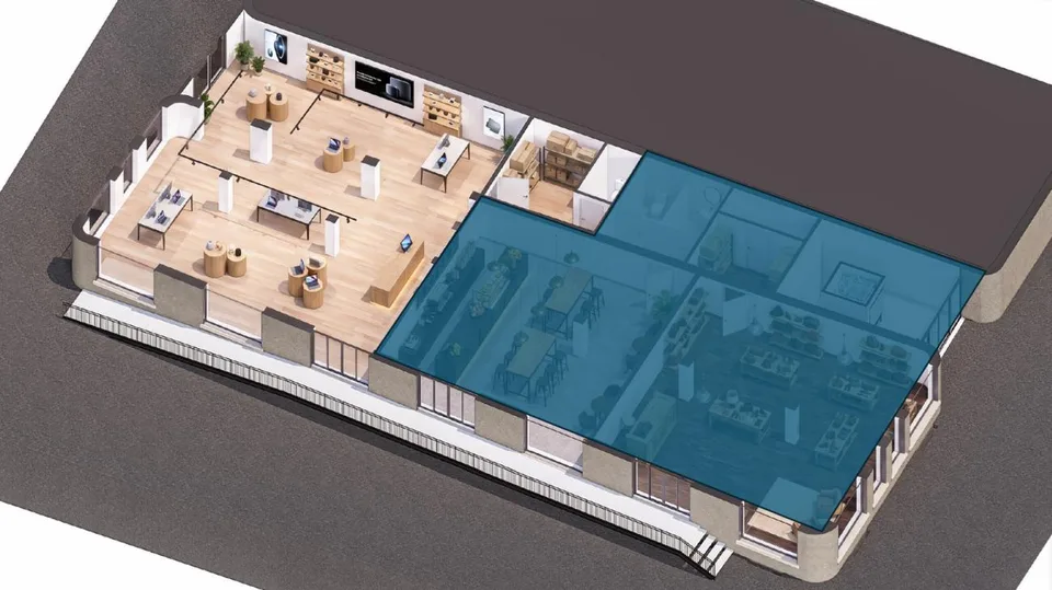 Emplacement commercial de premier choix - 216m2 – Foto 6 von 7