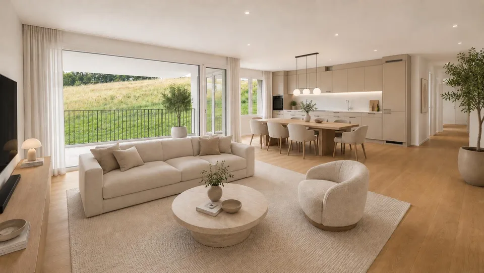 Wunderschöne 4.5 Zimmer Wohnung im 2. OG - Erstvermietung in W