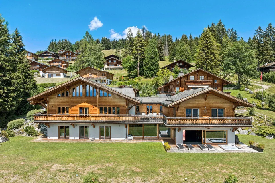 Chalet d'exception ski in ? ski out aux portes de Villars