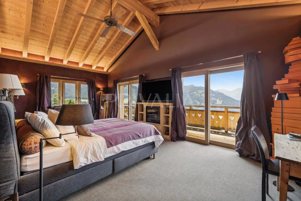 Chalet d'exception ski in ? ski out aux portes de Villars