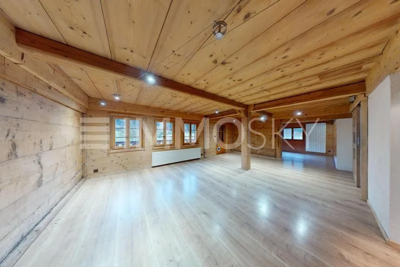 Chalet à La Tine, aux portes de Château-d’Œx !