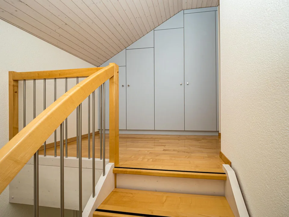Haus mit grandioser Aussicht über das Wauwilermoos bis zu den Alpen
