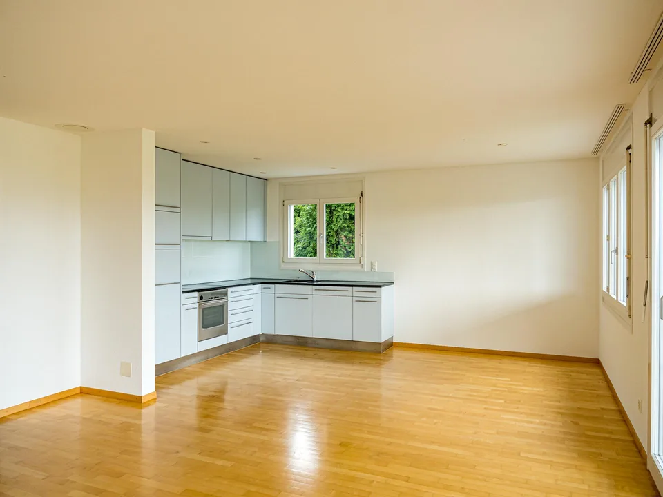 Haus mit grandioser Aussicht über das Wauwilermoos bis zu den Alpen